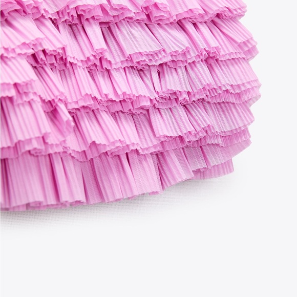 Organza Ruffle Top - Picture 3 of 4